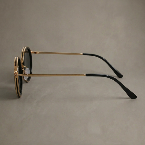 Aether Men's Vintage Round Sunglasess | Retro