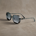 Spectre Men's Metallic Vintage Sunglasses | Designer