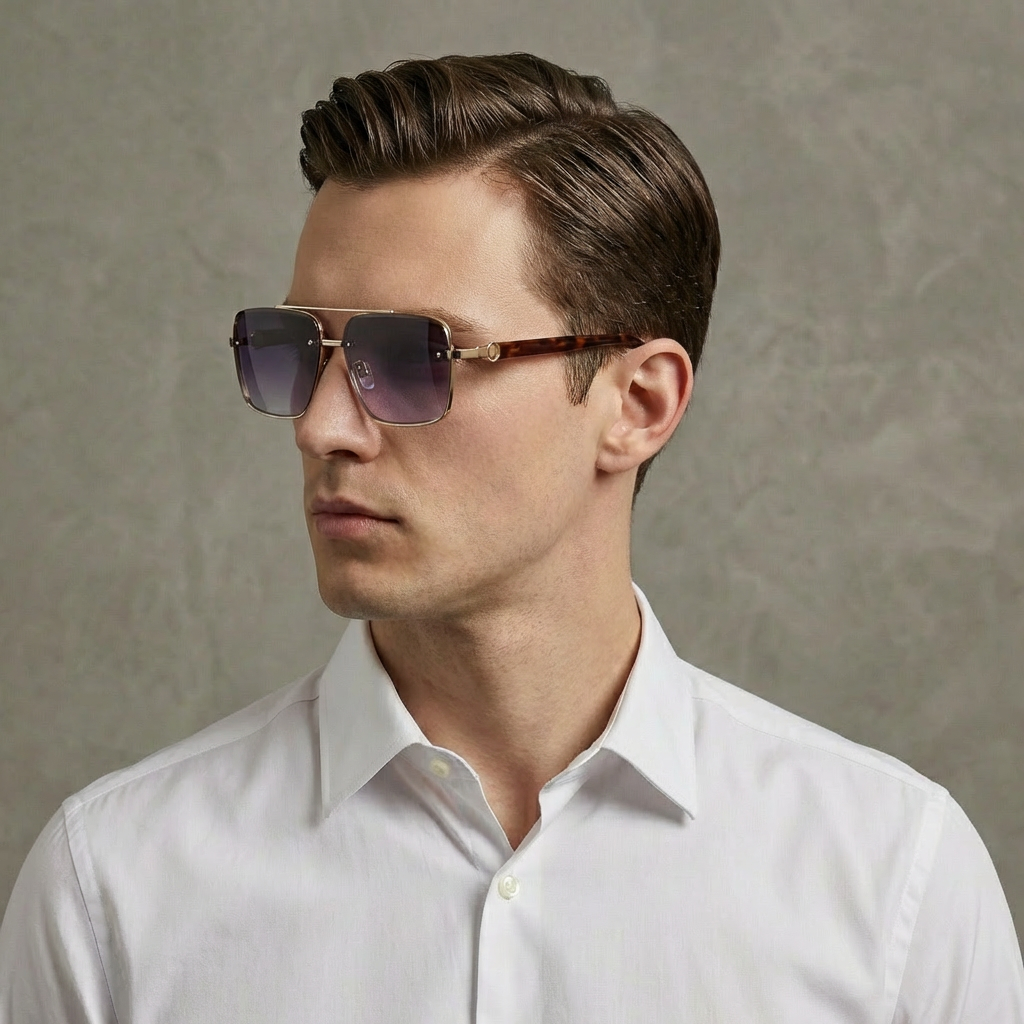 Axiom Men's Retro Polarized Sunglasses | Designer