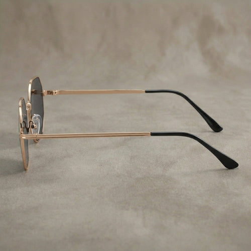 Axiom Men's Polygon Metal Sunglasses | Vintage